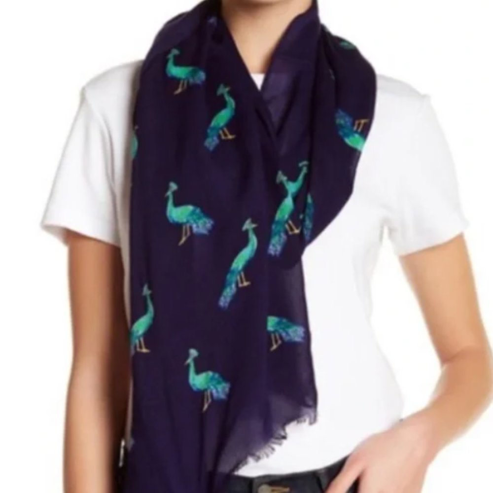 Kate Spade Peacock Scarf